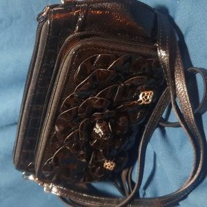 Brighton Rosalie Wild Rose purse/wallet/organizer/fanny pack/crossbody